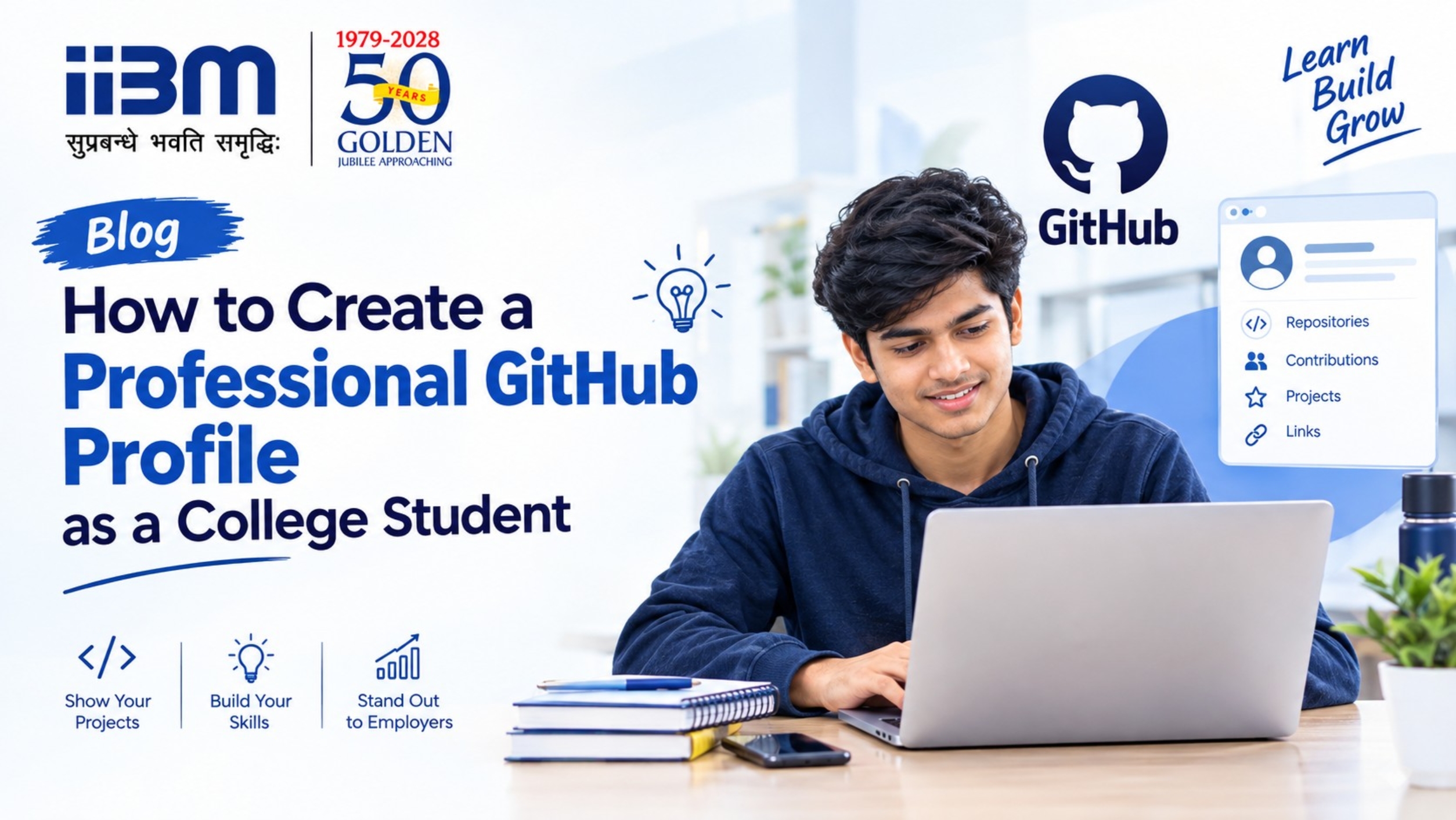 How to Create a Professional GitHub Profile as a College Student?